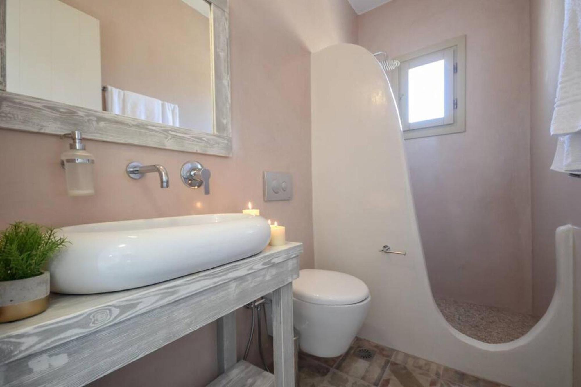 Villa Anthemion Naxos With Outdoor Jacuzzi Ano Sangrion Exterior foto