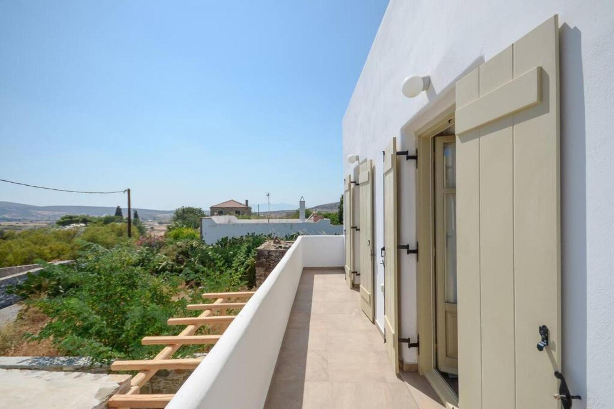 Villa Anthemion Naxos With Outdoor Jacuzzi Ano Sangrion Exterior foto