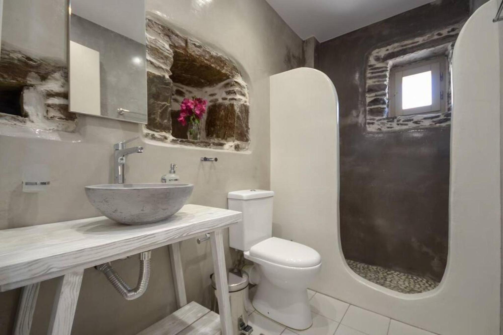 Villa Anthemion Naxos With Outdoor Jacuzzi Ano Sangrion Exterior foto